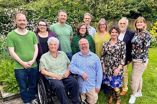 The 11 Liberal Democrat and Green Party Cllrs that make up Exeter's Progressive Group